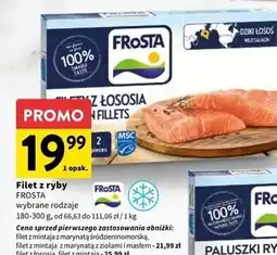Intermarche Filety z mintaja marynatą masłem i ziołami Frosta oferta