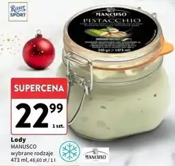 Intermarche Lody włoskie pistacchio Mancuso Gelati oferta