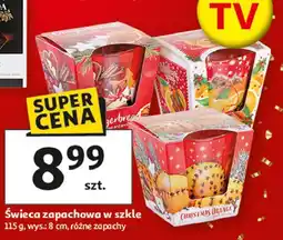 Auchan Świeca zapachowa gingerbread with cinnamon and apple note Bartek Candles oferta