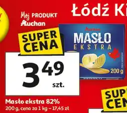 Auchan Masło ekstra Auchan Różnorodne (Logo Czerwone) oferta