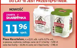 Auchan Piwo Kasztelan Niepasteryzowane oferta