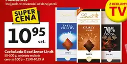 Auchan Czekolada 70% cocoa Lindt Excellence oferta