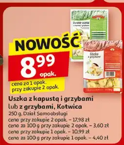 Auchan Uszka z kapustą i grzybami Kotwica oferta