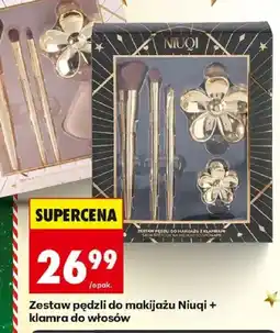 Biedronka Zestaw pędzli do makijażu Niuqi oferta