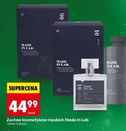 Biedronka Zestaw kosmetyków męskich Made in Lab oferta