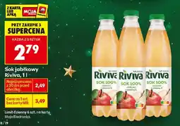 Biedronka Sok jabłkowy Riviva oferta