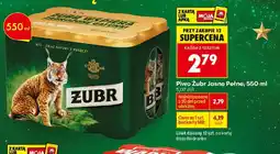 Biedronka Piwo Zubr Jasne Pełne oferta