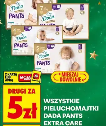 Biedronka Pieluchomajtki Dada Pants Extra Care oferta
