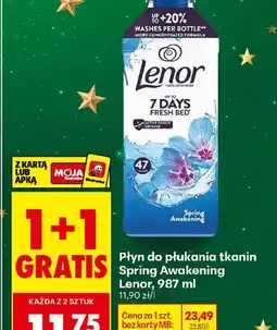 Biedronka Płyn do płukania tkanin Lenor oferta