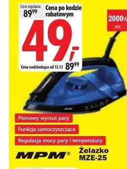 Media Expert Żelazko MPM oferta