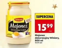 Biedronka Majonez dekoracyjny Winiary oferta