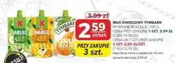 Społem Mus owocowy Tymbark oferta