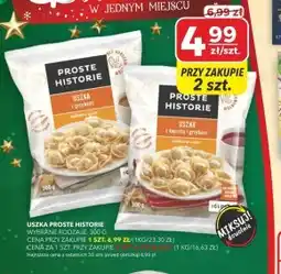 Społem Uszka Proste Historie oferta