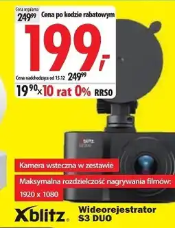 Media Expert Wideorejestrator Xblitz oferta