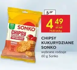 Społem Chipsy Sonko oferta
