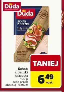 Carrefour Market Schab z beczki Duda oferta