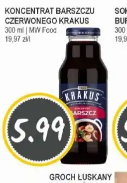 Słoneczko KONCENTRAT BARSZCZU CZERWONEGO KRAKUS oferta