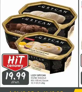 Słoneczko Lody Grycan oferta