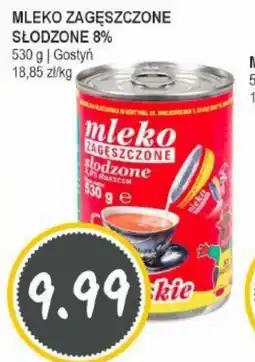 Słoneczko MLEKO ZAGESZCZONE SLODZONE 8% oferta