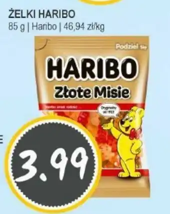 Słoneczko ZELKI HARIBO oferta