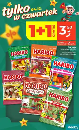 Dealz Żelki Haribo Ritter-Tannen 160-200 g oferta