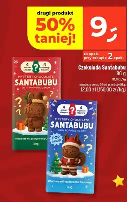 Dealz Czekolada Santabubu Mystery Chocolate with Popping Candy oferta