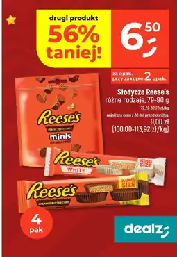 Dealz Słodycze Reese's różne rodzaje oferta
