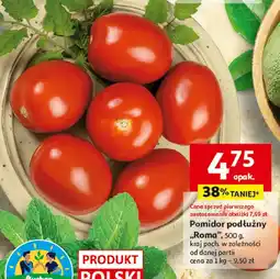 Auchan Pomidor podłużny Roma 500g Auchan oferta