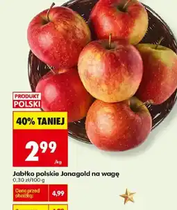 Biedronka Jabłko polskie Jonagold oferta