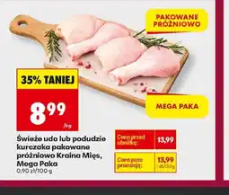 Biedronka Swieże udo lub podudzie kurczaka oferta