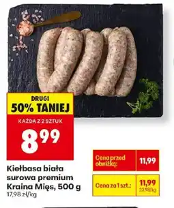 Biedronka Kiełbasa biała oferta