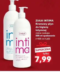 Kaufland ZIAJA INTIMA Kremowy płyn do higieny intymnej oferta