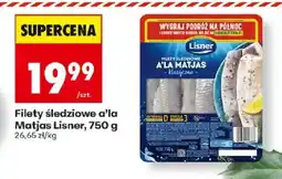 Biedronka Filety śledziowe a'la Matjas Lisner oferta