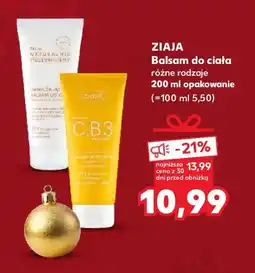 Kaufland ZIAJA Balsam do ciała oferta
