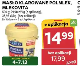 Stokrotka Market Masło klarowane Mlekovita oferta