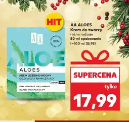 Kaufland AA ALOES Krem do twarzy oferta
