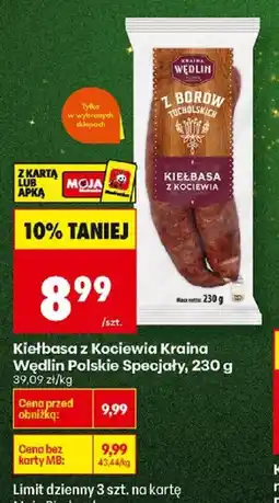 Biedronka Kiełbasa z Kociewia Kraina Wędlin Polskie Specjały oferta