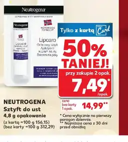 Kaufland NEUTROGENA Sztyft do ust oferta
