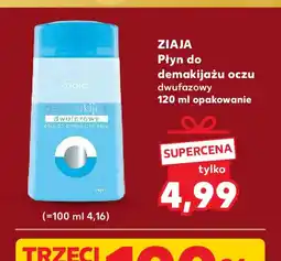 Kaufland ZIAJA Płyn do demakijażu oczu oferta