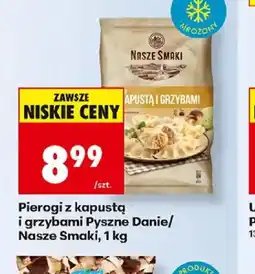 Biedronka Pierogi z kapustą i grzybami oferta