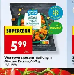 Biedronka Warzywa z sosem maślanym oferta