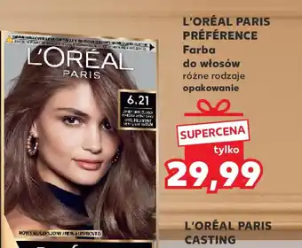 Kaufland L'ORÉAL PARIS PRÉFÉRENCE Farba do włosów oferta