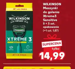 Kaufland WILKINSON Maszynki do golenia Xtreme3 Sensitive oferta