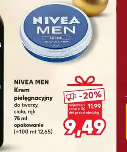 Kaufland NIVEA MEN Krem oferta