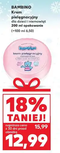 Kaufland BAMBINO Krem pielęgnacyjny oferta