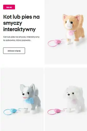 Pepco Kot lub pies na smyczy interaktywny oferta