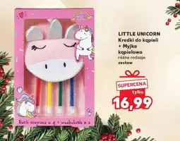 Kaufland LITTLE UNICORN Kredki do kąpieli + Myjka kąpielowa oferta