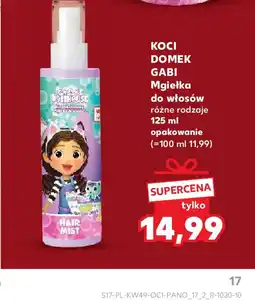 Kaufland KOCI DOMEK GABI Mgielka do włosów oferta