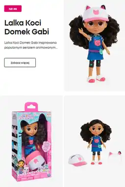 Pepco Lalka Koci Domek Gabi oferta