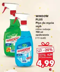 Kaufland WINDOW PLUS Płyn do mycia szyb oferta